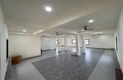 Rooftop banquet hall, ready to be set
